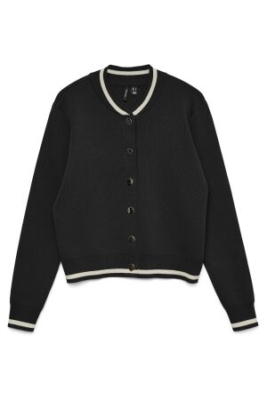 Vero Moda Dames vest lm kort Vero Moda 10341071 black