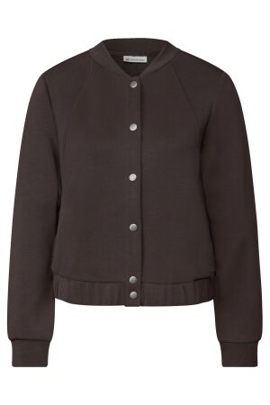 Street One Dames vest lm kort Street One 323894 16866 deep roast brown