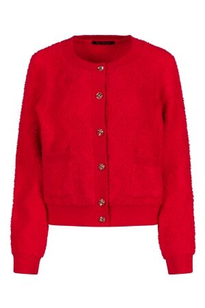So Soire Dames vest lm kort So Soire Marsha W10601 lipstick