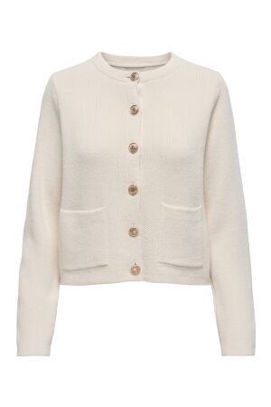 Jacqueline de Yong Dames vest lm kort Jacqueline de Yong 15341309 egret