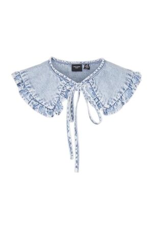 Vero Moda Dames blouse zm kort Vero Moda 10251513 light blue denim