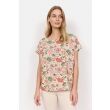 Soya Concept  Dames blouse km kort Direct leverbaar uit de webshop van www.lots-of-fashion.nl/