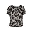 City Life polyester Dames blouse km kort Direct leverbaar uit de webshop van www.lots-of-fashion.nl/