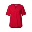 Street One  Dames blouse km kort Direct leverbaar uit de webshop van www.lots-of-fashion.nl/