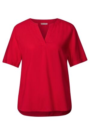 Street One Dames blouse km kort Street One 345525 16278 glory red