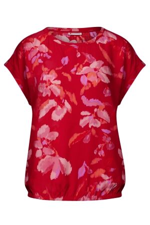 Street One Dames blouse km kort Street One 345629 36278 glory red