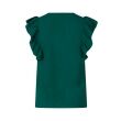 City Life polyester Dames blouse km kort Direct leverbaar uit de webshop van www.lots-of-fashion.nl/