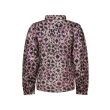 City Life viscose/lurex Dames blouse lm kort Direct leverbaar uit de webshop van www.lots-of-fashion.nl/