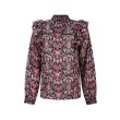 CL Essentials polyester Dames blouse lm kort Direct leverbaar uit de webshop van www.lots-of-fashion.nl/