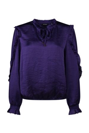 So Soire Dames blouse lm kort So Soire Manda W80434 purple
