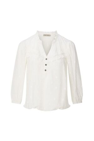 Dreamstar Dames blouse lm kort Dreamstar Z24 104 Marnix ivoor