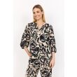 Soya Concept  Dames blouse lm kort Direct leverbaar uit de webshop van www.lots-of-fashion.nl/