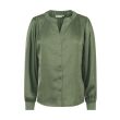 City Life acetaat Dames blouse lm kort Direct leverbaar uit de webshop van www.lots-of-fashion.nl/
