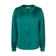 City Life acetaat Dames blouse lm kort Direct leverbaar uit de webshop van www.lots-of-fashion.nl/