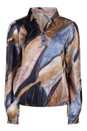 So Soire Dames blouse lm kort So Soire Cato W10455 vegendessin raf