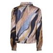 So Soire polyester Dames blouse lm kort Direct leverbaar uit de webshop van www.lots-of-fashion.nl/