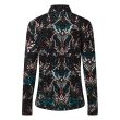 So Soire polyester/elasthan Dames blouse lm kort Direct leverbaar uit de webshop van www.lots-of-fashion.nl/