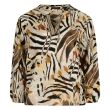 So Soire viscose Dames blouse lm kort Direct leverbaar uit de webshop van www.lots-of-fashion.nl/