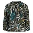 So Soire viscose Dames blouse lm kort Direct leverbaar uit de webshop van www.lots-of-fashion.nl/