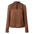 So Soire polyester Dames blouse lm kort Direct leverbaar uit de webshop van www.lots-of-fashion.nl/