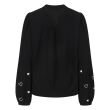 lizzi lou polyester/elasthan Dames blouse lm kort Direct leverbaar uit de webshop van www.lots-of-fashion.nl/
