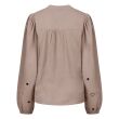 lizzi lou polyester/elasthan Dames blouse lm kort Direct leverbaar uit de webshop van www.lots-of-fashion.nl/