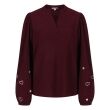 lizzi lou polyester/elasthan Dames blouse lm kort Direct leverbaar uit de webshop van www.lots-of-fashion.nl/