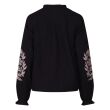 lizzi lou katoen Dames blouse lm kort Direct leverbaar uit de webshop van www.lots-of-fashion.nl/