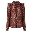 City Life polyester Dames blouse lm kort Direct leverbaar uit de webshop van www.lots-of-fashion.nl/