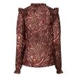 City Life polyester Dames blouse lm kort Direct leverbaar uit de webshop van www.lots-of-fashion.nl/