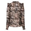 City Life polyester Dames blouse lm kort Direct leverbaar uit de webshop van www.lots-of-fashion.nl/