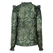 City Life polyester Dames blouse lm kort Direct leverbaar uit de webshop van www.lots-of-fashion.nl/