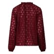 City Life polyester Dames blouse lm kort Direct leverbaar uit de webshop van www.lots-of-fashion.nl/