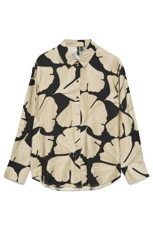 Vero Moda Dames blouse lm kort Vero Moda 10332138 black