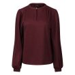So Soire polyester/viscose/polyamide/elasthan Dames blouse lm kort Direct leverbaar uit de webshop van www.lots-of-fashion.nl/