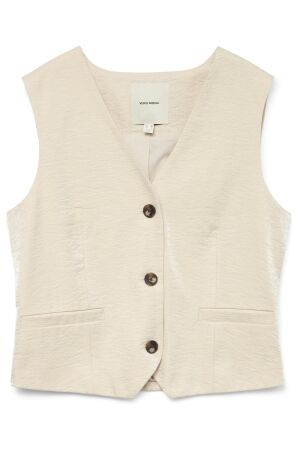 Vero Moda Dames jasje zm Vero Moda 10328657 Oatmeal