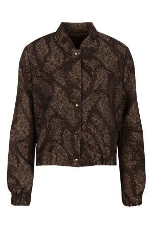 Elvira Casuals Dames jasje Elvira Casuals E4 25-012 1021 brown marmer