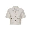 Jacqueline de Yong  Dames blazer kort Direct leverbaar uit de webshop van www.lots-of-fashion.nl/