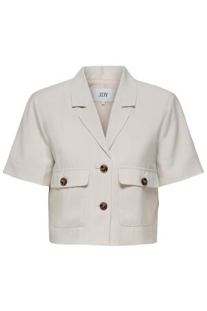 Jacqueline de Yong Dames blazer kort Jacqueline de Yong 15336233 Tapioca