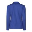 So Soire viscose/polyester/elasthan Dames blazer lang Direct leverbaar uit de webshop van www.lots-of-fashion.nl/