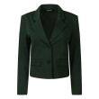 So Soire viscose/nylon/elasthan Dames blazer lang Direct leverbaar uit de webshop van www.lots-of-fashion.nl/