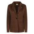 City Life viscose/polyester Dames blazer lang Direct leverbaar uit de webshop van www.lots-of-fashion.nl/