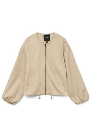 Vero Moda Dames jack kort Vero Moda 10332067 SILVER MINK