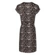 City Life polyester/elasthan Dames jurk amg Direct leverbaar uit de webshop van www.lots-of-fashion.nl/