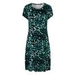 City Life viscose/elasthan Dames jurk amg Direct leverbaar uit de webshop van www.lots-of-fashion.nl/