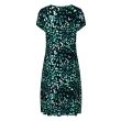 City Life viscose/elasthan Dames jurk amg Direct leverbaar uit de webshop van www.lots-of-fashion.nl/