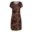 City Life viscose/elasthan Dames jurk amg Direct leverbaar uit de webshop van www.lots-of-fashion.nl/