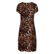 City Life viscose/elasthan Dames jurk amg Direct leverbaar uit de webshop van www.lots-of-fashion.nl/