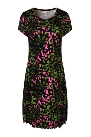 City Life Dames jurk amg City Life 803135 W10011 19-0315 black forest