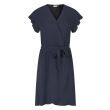 City Life polyester Dames jurk amg Direct leverbaar uit de webshop van www.lots-of-fashion.nl/
